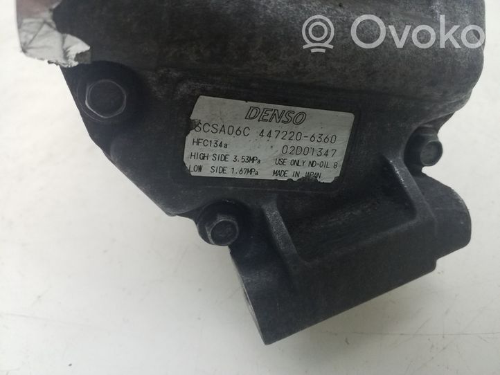 Toyota Corolla E120 E130 Compressore aria condizionata (A/C) (pompa) 883201A481