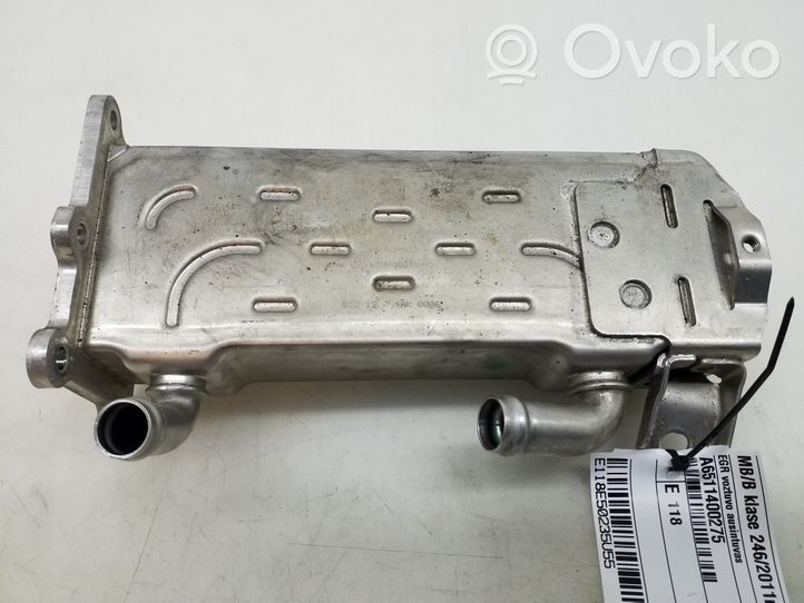 Mercedes-Benz B W246 W242 EGR valve cooler A6511400275