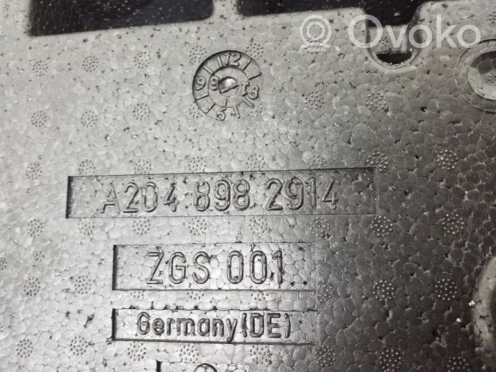 Mercedes-Benz GLK (X204) Muu vararenkaan verhoilun elementti A2048982914