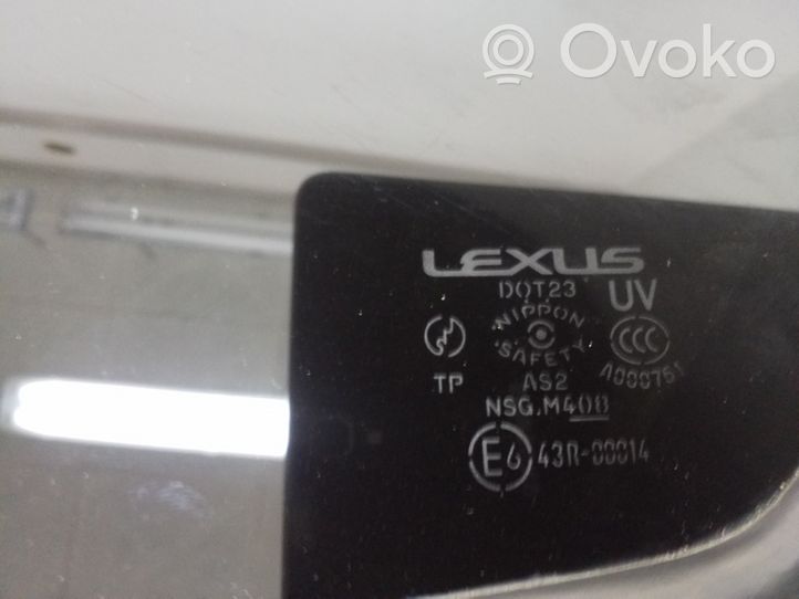 Lexus GS 300 350 430 450H Vetro del deflettore posteriore 6812430550