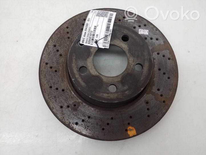 Mercedes-Benz C W204 Disque de frein avant A2044210712