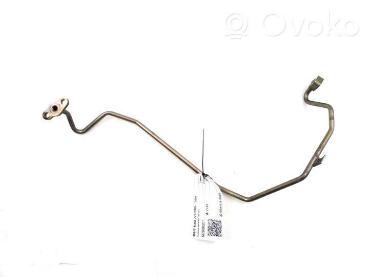 Mercedes-Benz S W221 Turbo turbocharger oiling pipe/hose A2750903277