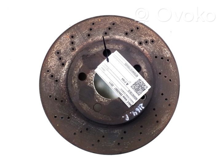 Mercedes-Benz C W204 Front brake disc A2044213612