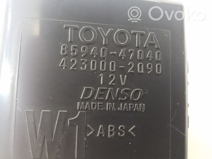 Toyota Prius+ (ZVW40) Langų valytuvų intervalo rėlė 8594047040