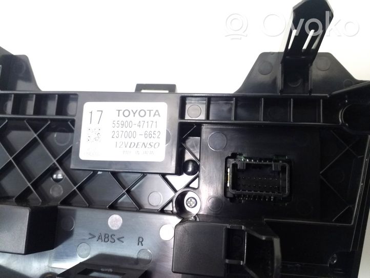 Toyota Prius+ (ZVW40) Module unité de contrôle climatisation 5590047171
