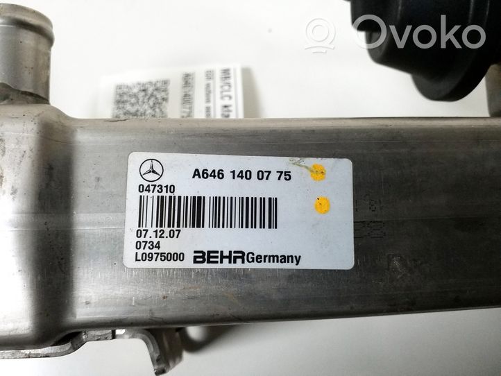 Mercedes-Benz CLC CL203 Valvola di raffreddamento EGR A6461400775