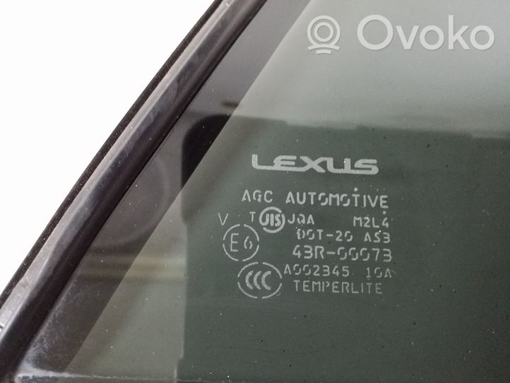 Lexus RX 330 - 350 - 400H Rear vent window glass 68123-48110