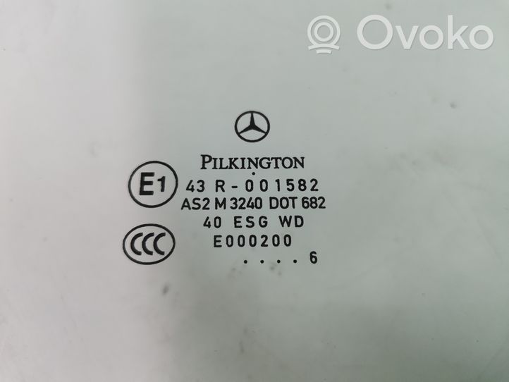 Mercedes-Benz B W245 Etuoven ikkunalasi, coupe A1697250210