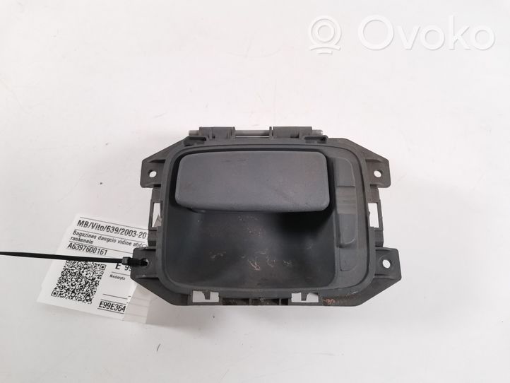 Mercedes-Benz Vito Viano W639 Maniglia interna di rilascio/apertura del portellone posteriore A6397600161