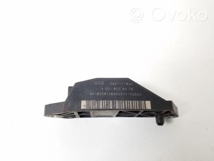 Mercedes-Benz SLK R171 Sensor impacto/accidente para activar Airbag A0018209326