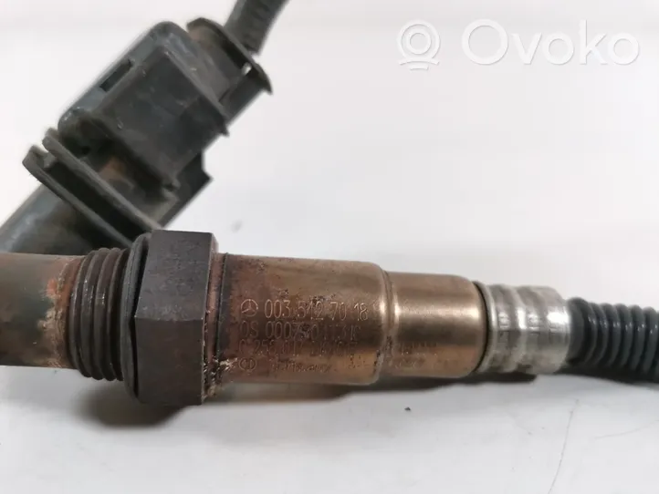 Mercedes-Benz SLK R171 Sonde lambda A0035427018