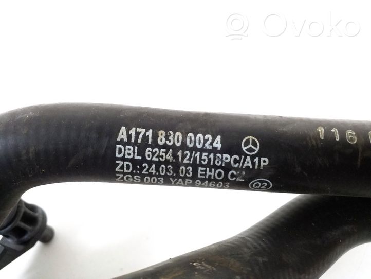 Mercedes-Benz SLK R171 Tubo di aspirazione dell’aria A1718300024