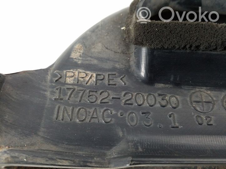 Lexus RX 330 - 350 - 400H Część rury dolotu powietrza 17752-20030