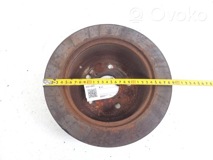 Lexus RX 330 - 350 - 400H Disque de frein arrière 42431-48041