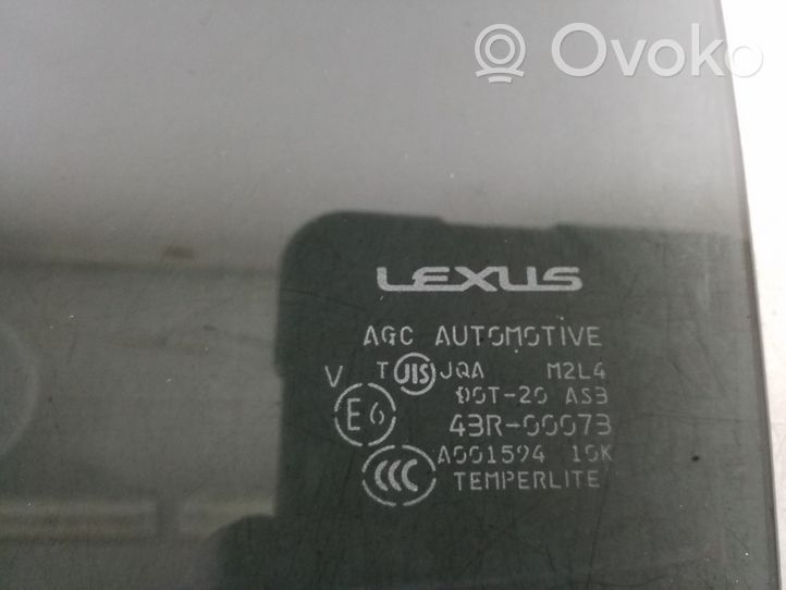 Lexus RX 330 - 350 - 400H Takaoven ikkunalasi 68104-48110