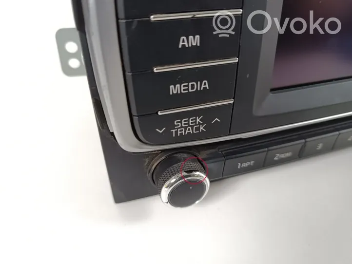 KIA Rio Radio/CD/DVD/GPS-pääyksikkö 961701W710CA