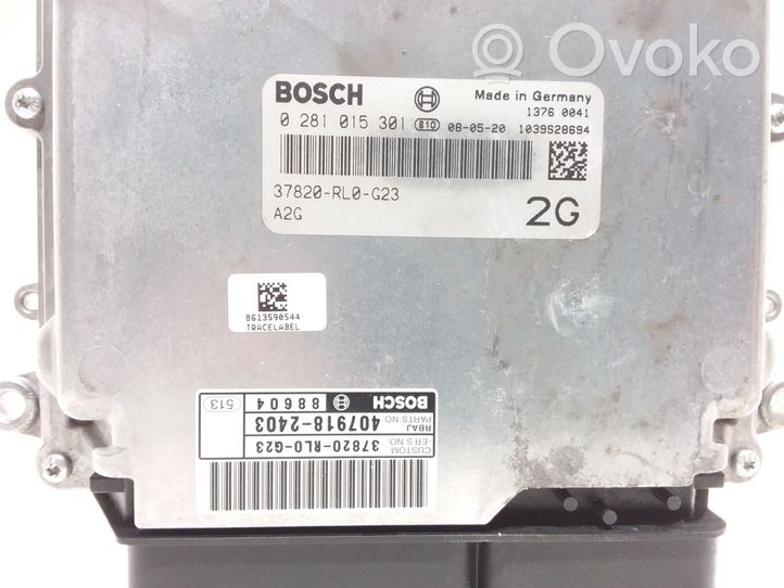 Honda Accord Calculateur moteur ECU 0281015301