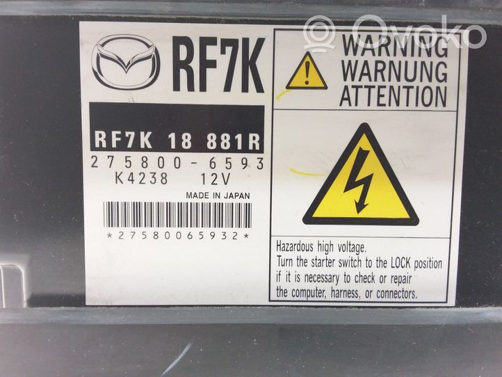 Mazda 6 Sterownik / Moduł ECU RF7K18881R