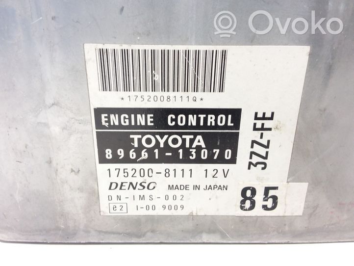 Toyota Corolla Verso E121 Calculateur moteur ECU 8966113070