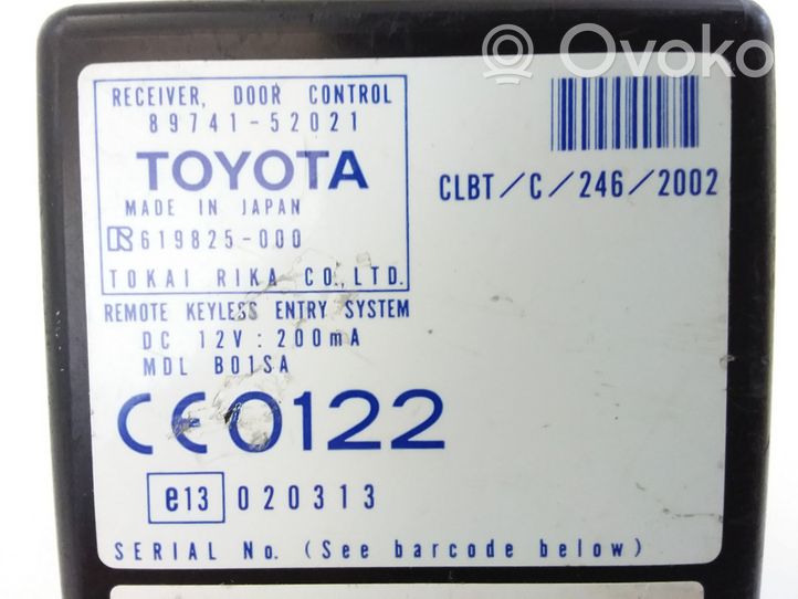 Toyota Yaris Unité de commande module de porte 8974152021
