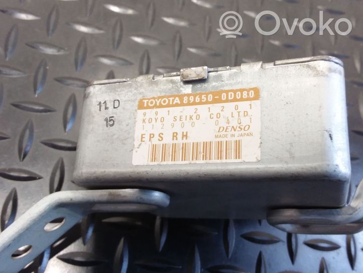 Toyota Yaris Unité de commande / calculateur direction assistée 896500D080