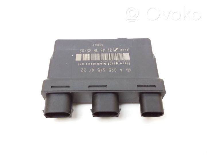 Mercedes-Benz E W210 Module de frein de stationnement A0255454732