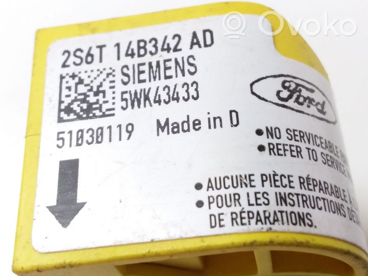 Ford Fusion Sensore d’urto/d'impatto apertura airbag 2S6T14B342AD