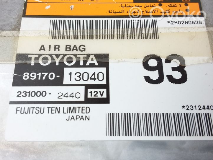 Toyota Corolla Verso E121 Sterownik / Moduł Airbag 8917013040