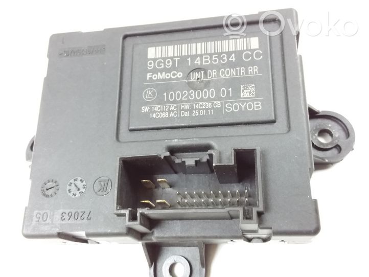 Ford Mondeo MK IV Durų elektronikos valdymo blokas 9G9T14B534CC