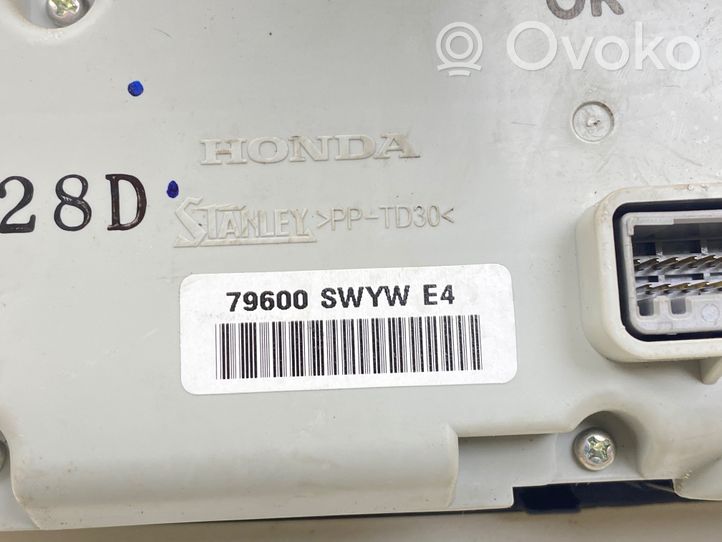 Honda CR-V Climate control unit 79600SWYWE4