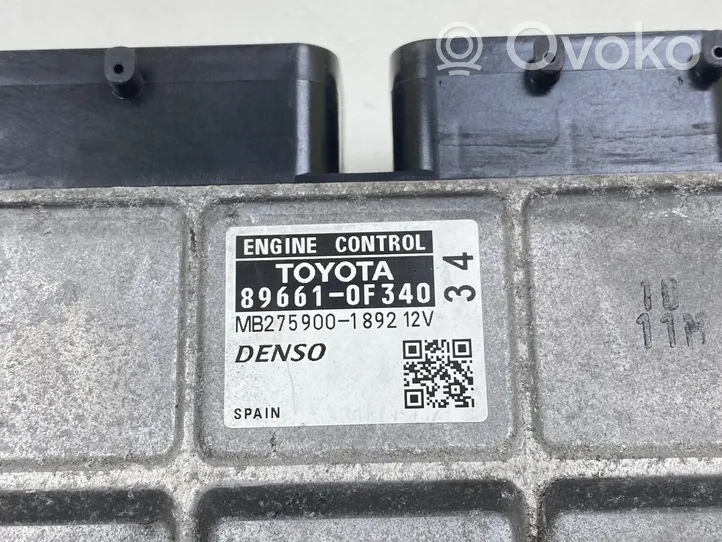 Toyota Verso Calculateur moteur ECU 896610F340