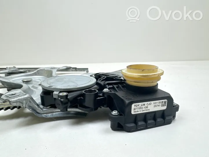 Toyota Verso Moteur de lève-vitre de porte avant 977555106