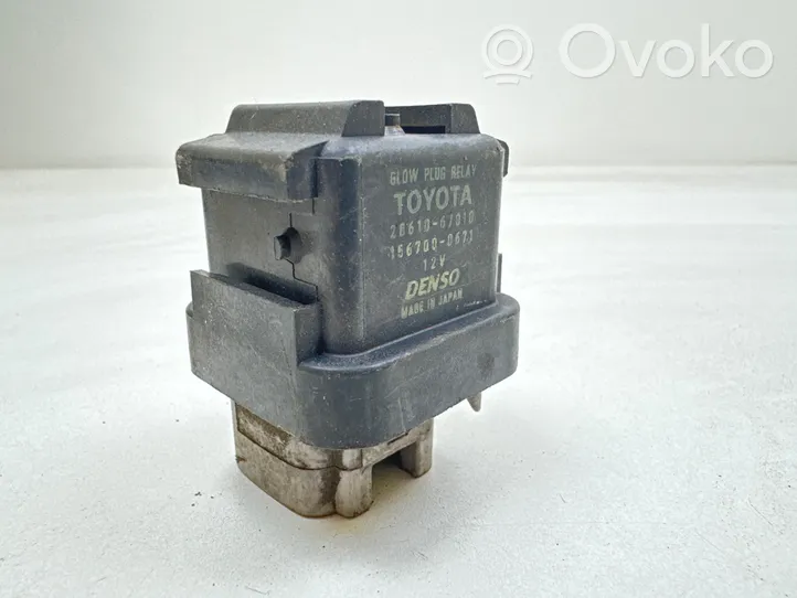 Toyota Yaris Przekaźnik / Modul układu ogrzewania wstępnego 2861067010
