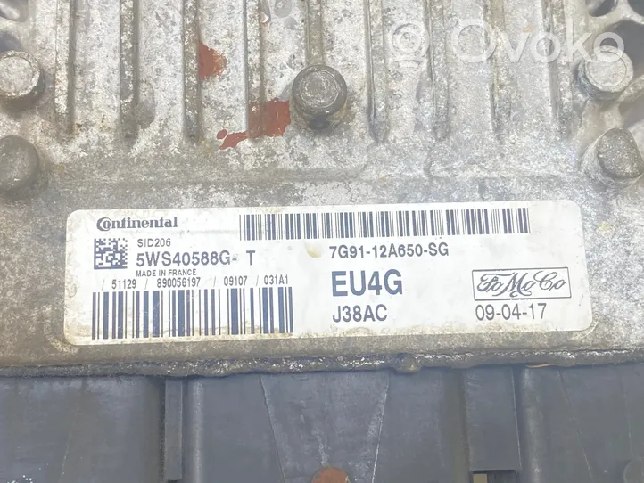 Ford S-MAX Calculateur moteur ECU 7G9112A650SG