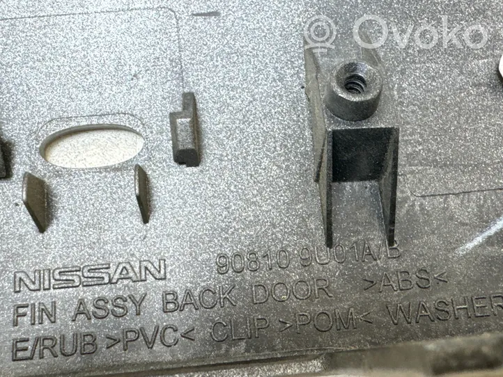 Nissan Note (E11) Éclairage de plaque d'immatriculation 908109U01AB