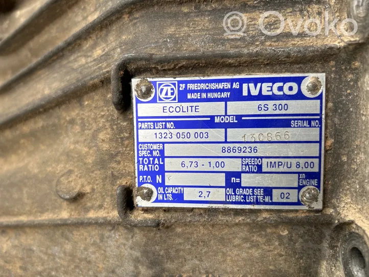 Iveco Daily 35 - 40.10 Mechaninė 6 pavarų dėžė 6S300