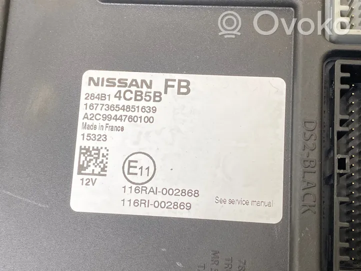 Nissan Qashqai Module confort 284B14CB5B