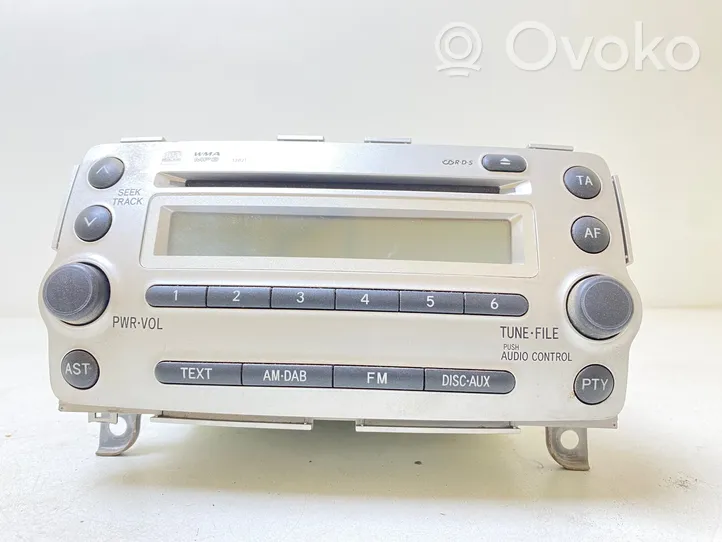 Toyota Urban Cruiser (XP110) Radio/CD/DVD/GPS-pääyksikkö 8612052580