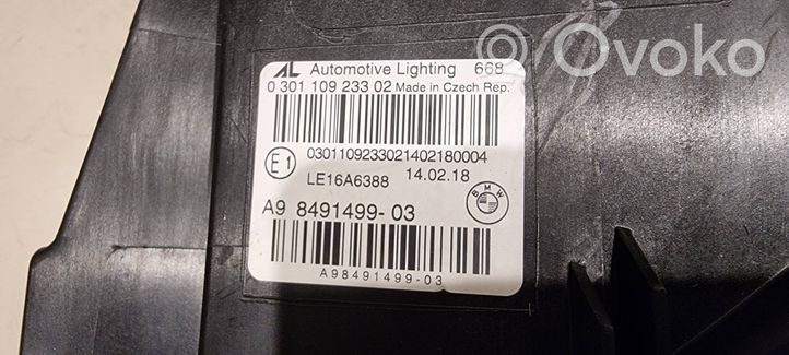 BMW 8 G14 Lampa przednia 8491491