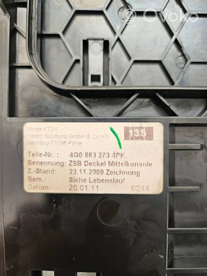 Audi A6 S6 C7 4G Panel popielniczki przedniej tunelu środkowego 4G0863273