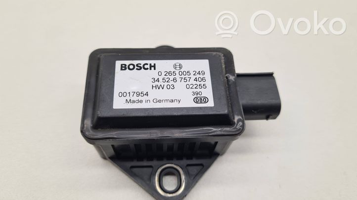 BMW 7 E65 E66 Sensore di imbardata accelerazione ESP 34526757406