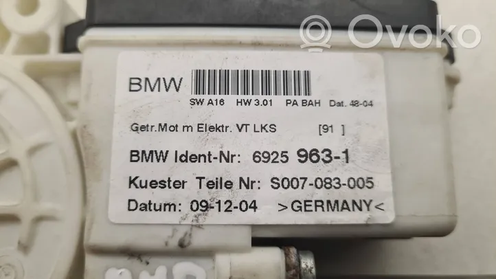 BMW X3 E83 Etuoven ikkunan nostin moottorilla 6925963
