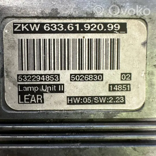 BMW 5 E60 E61 Moduł poziomowanie świateł Xenon 6336192099