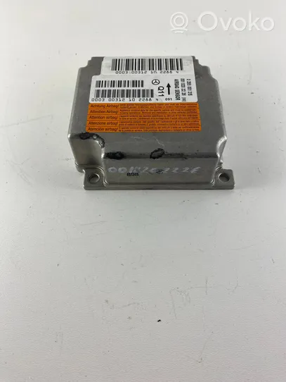 Mercedes-Benz S W220 Module de contrôle airbag A0018202226