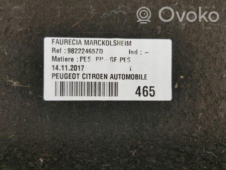 Peugeot 308 Grilles/couvercle de haut-parleur arrière 98222465ZD