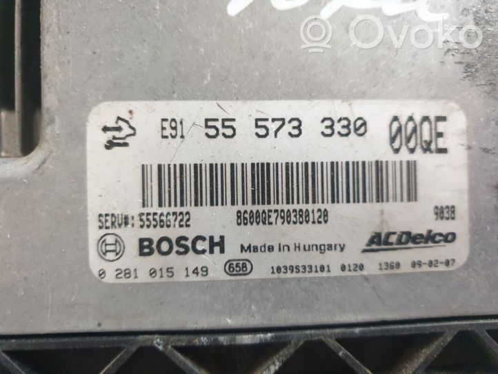 Opel Insignia A Sterownik / Moduł ECU 55573330