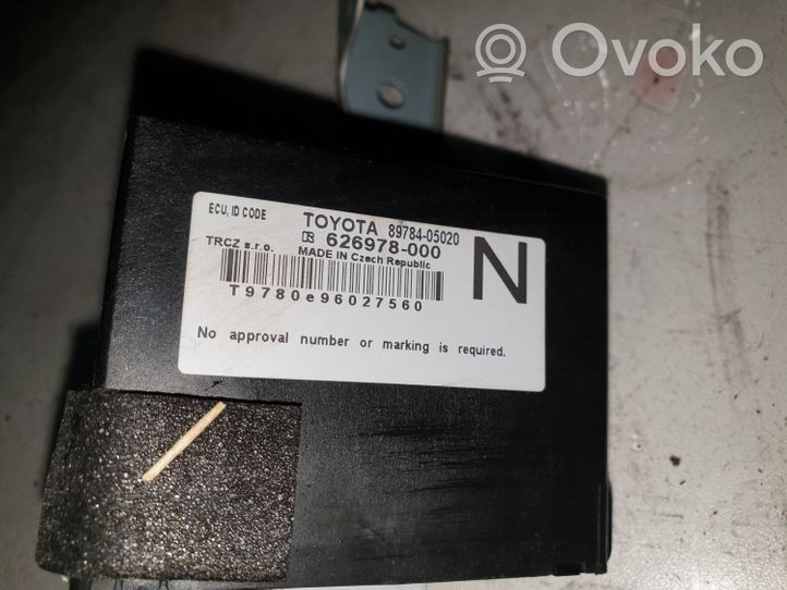 Toyota Avensis T270 Immobilizer control unit/module 8978405020