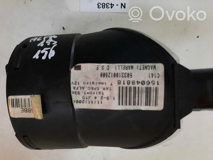 Alfa Romeo 156 Tachimetro (quadro strumenti) 156049818