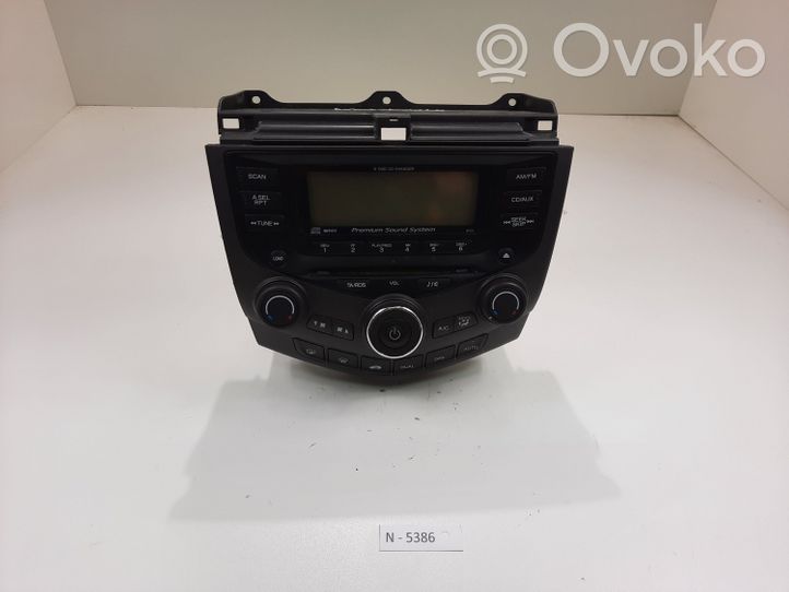 Honda Accord Radio/CD/DVD/GPS head unit 39175SEA