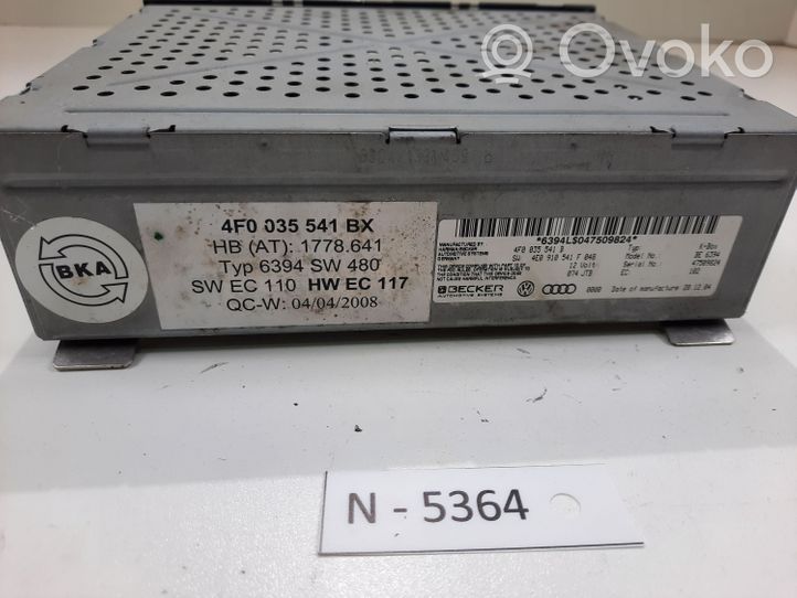 Audi A6 S6 C6 4F Navigacijos (GPS) valdymo blokas 4F0035541BX